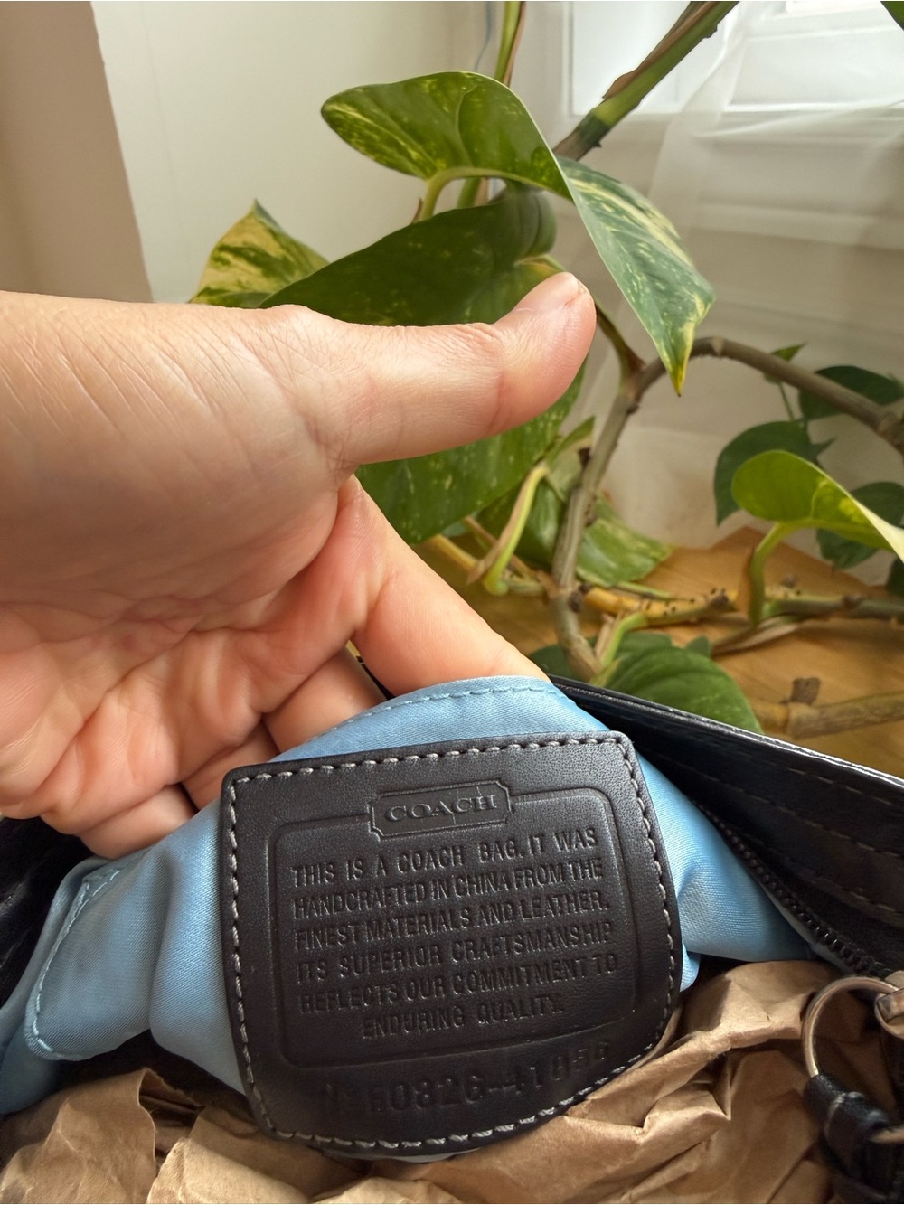 Coach Black Signature Mini Zoe - Picture 5 of 5